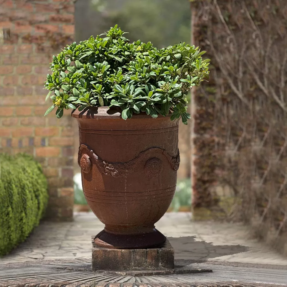 Cast Iron Anduze Flower Pot