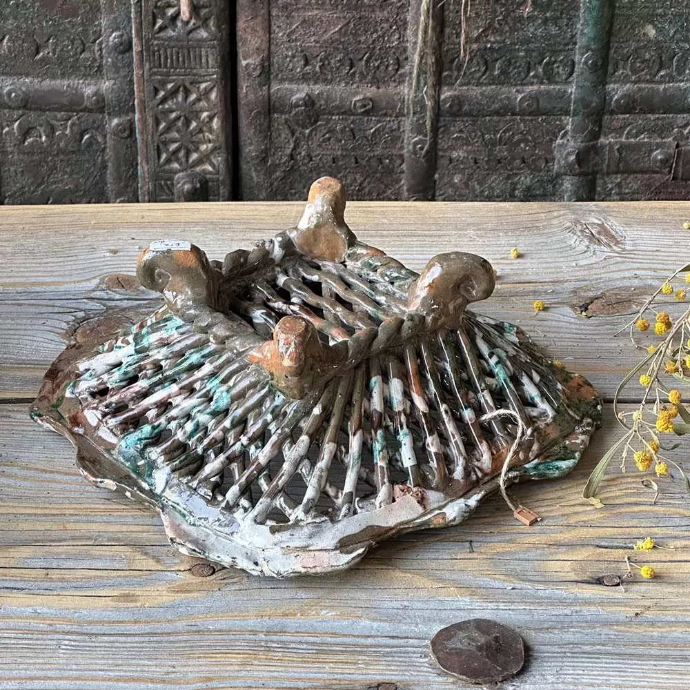 Çanakkale Ceramic Bread Basket