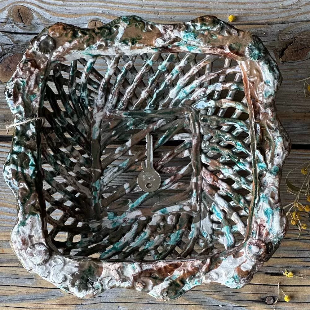 Çanakkale Ceramic Bread Basket