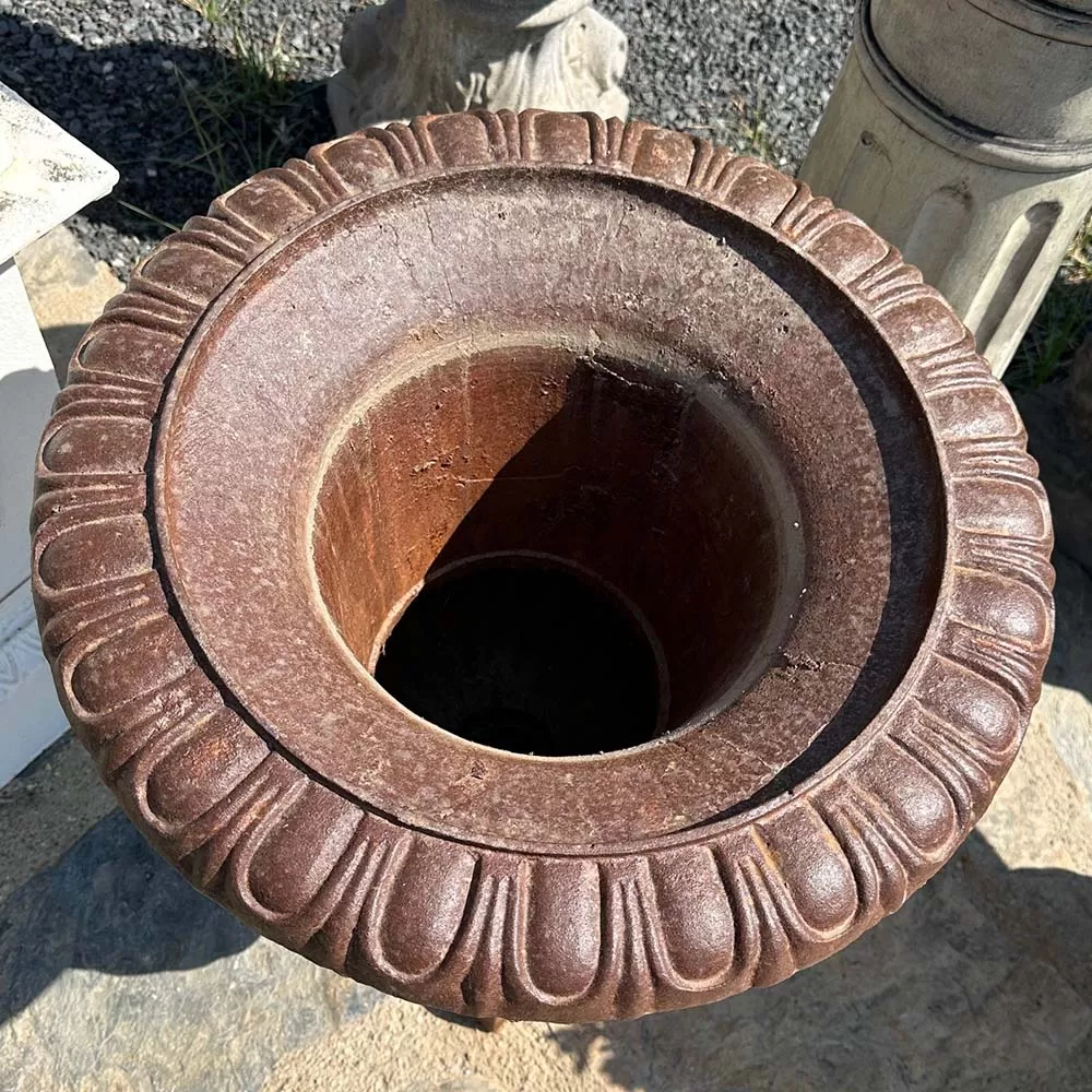 Cast Iron Flowerpot Vase