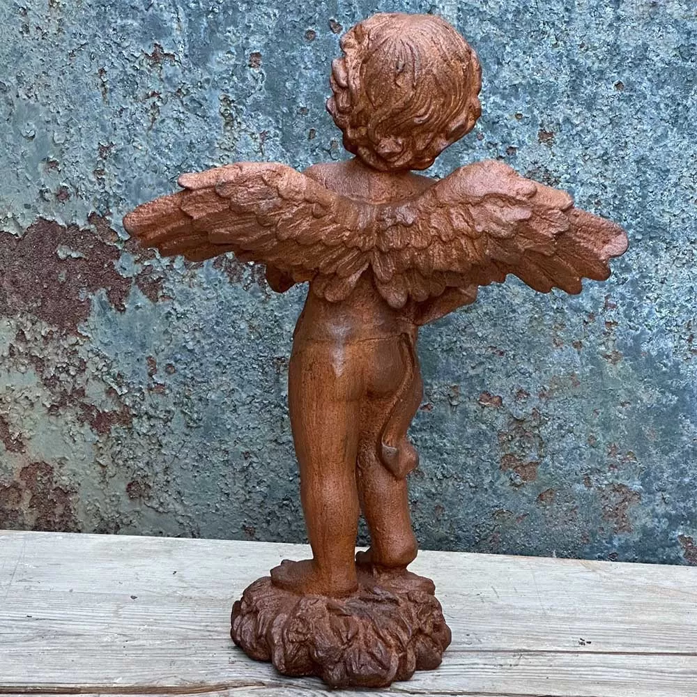 Cast Iron Angel Statue