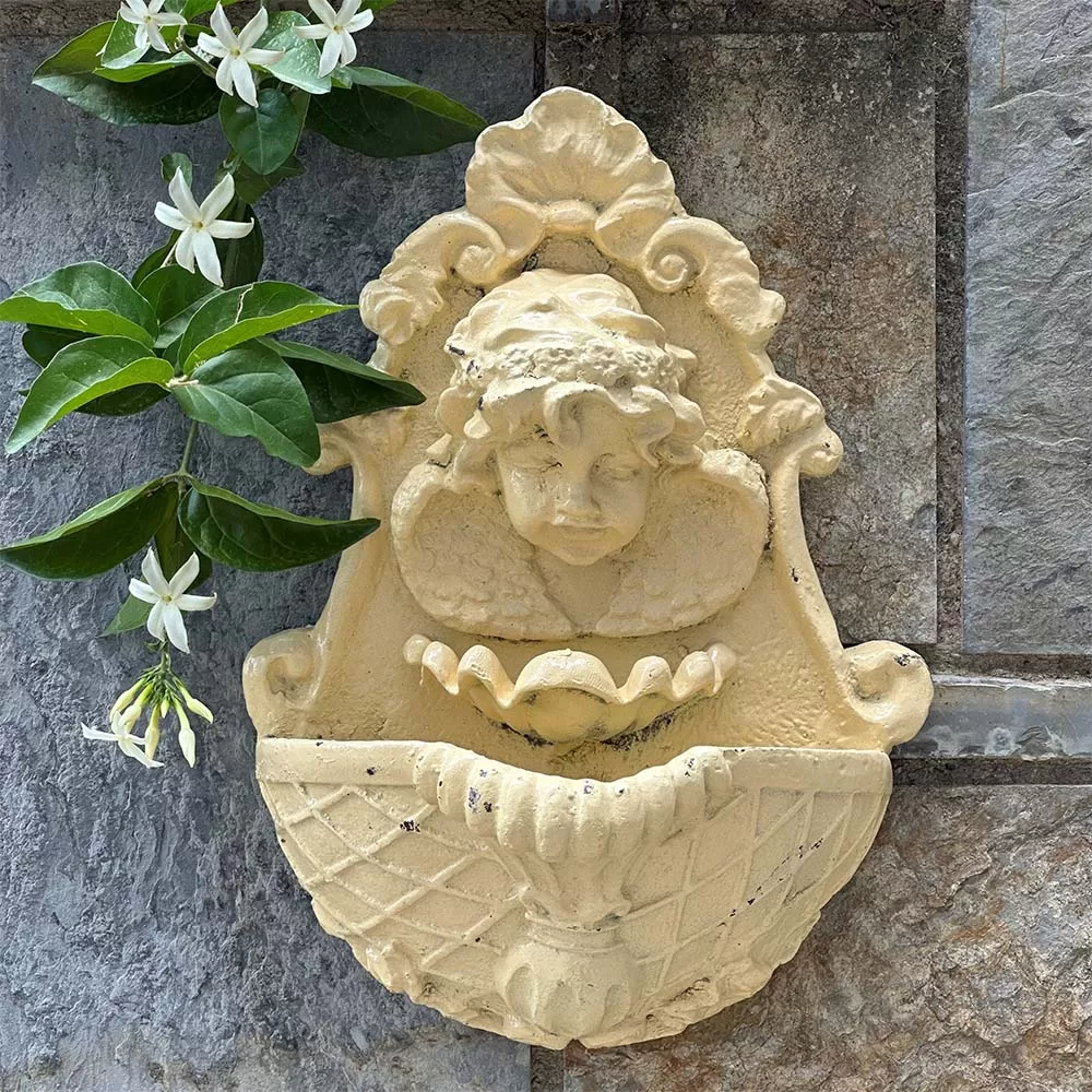 Cast Iron Wall Fountion-Bird Pool