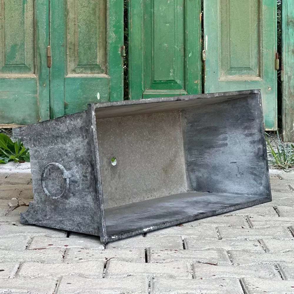 Dikdörtgen Metal Dikim Saksısı