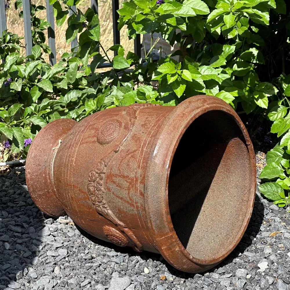 Cast Iron Anduze Flower Pot