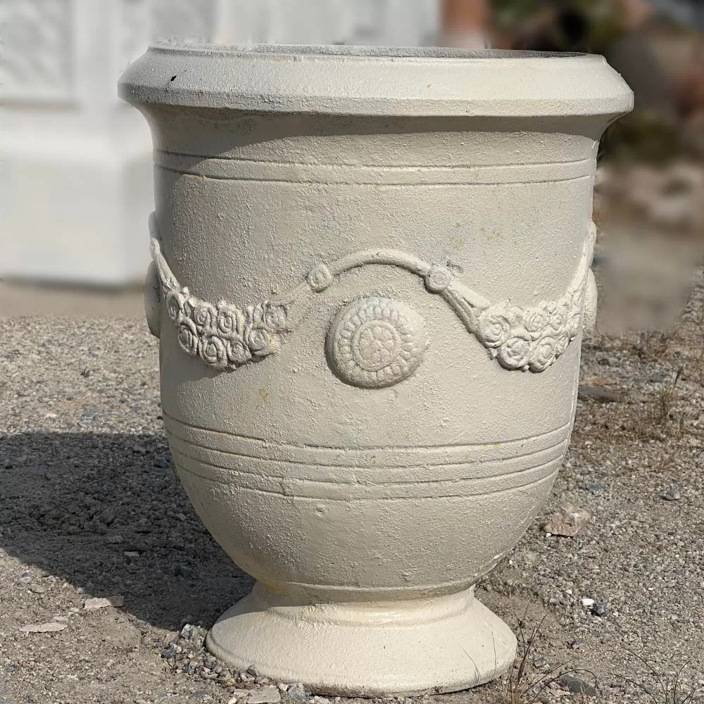 Cast Iron Anduze Flower Pot