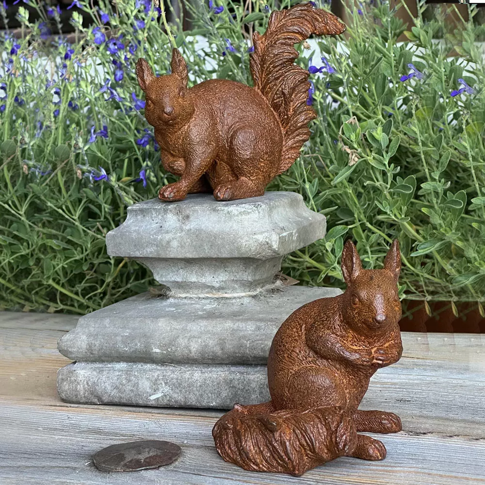 Cast Iron Squirrel