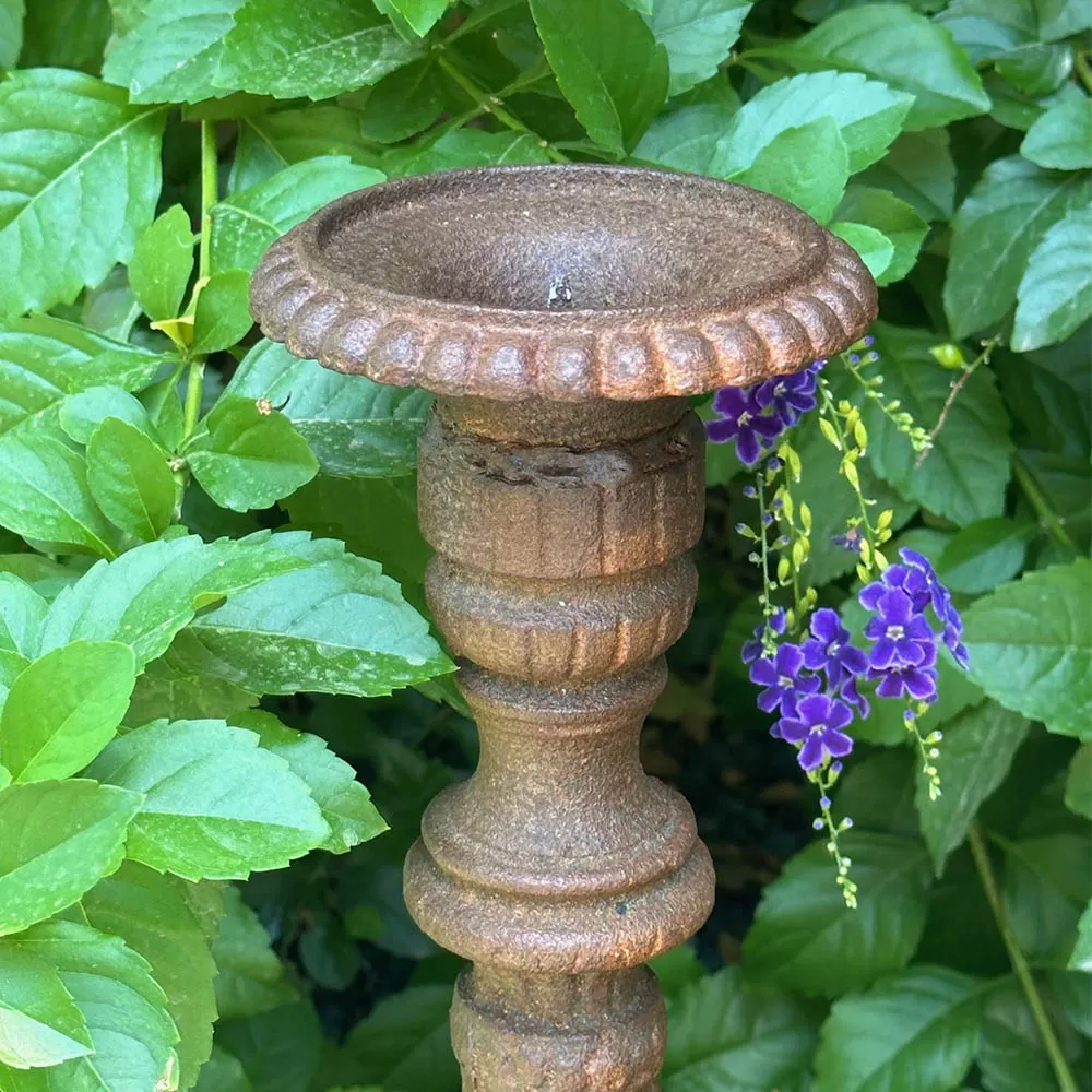 Cast Iron Candlestick