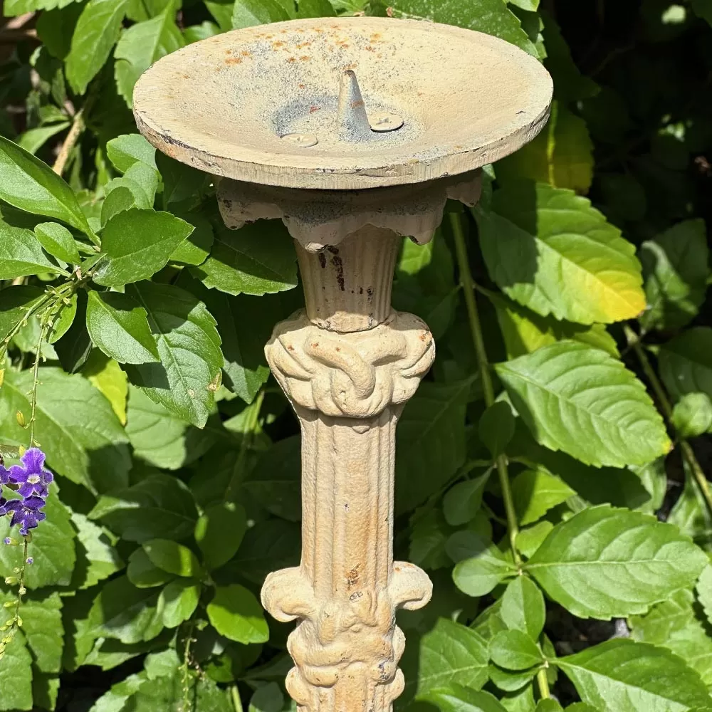 Cast Iron Candlestick