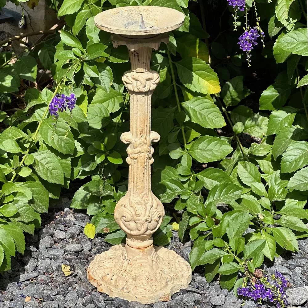 Cast Iron Candlestick