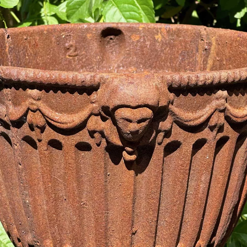 Cast Iron Flowerpot