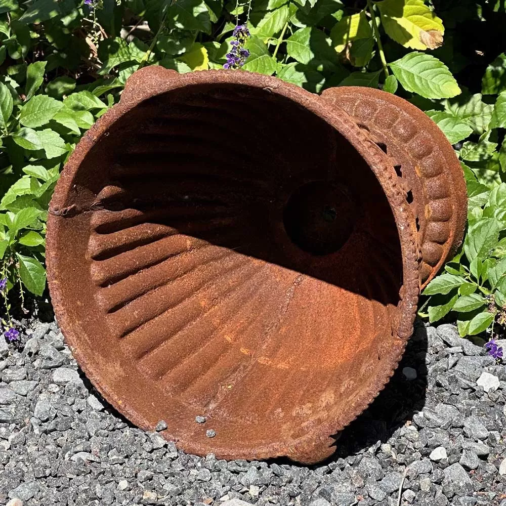 Cast Iron Flowerpot