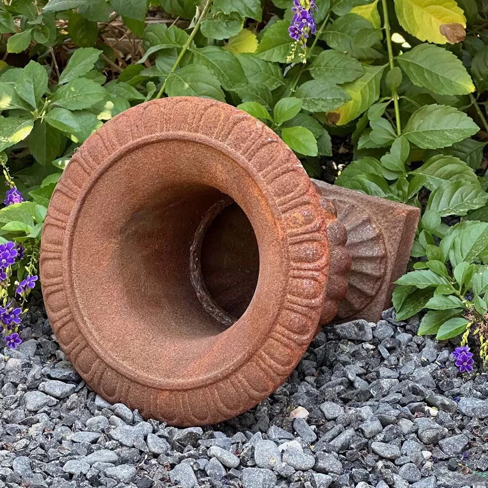 Cast Iron Flowerpot Vase