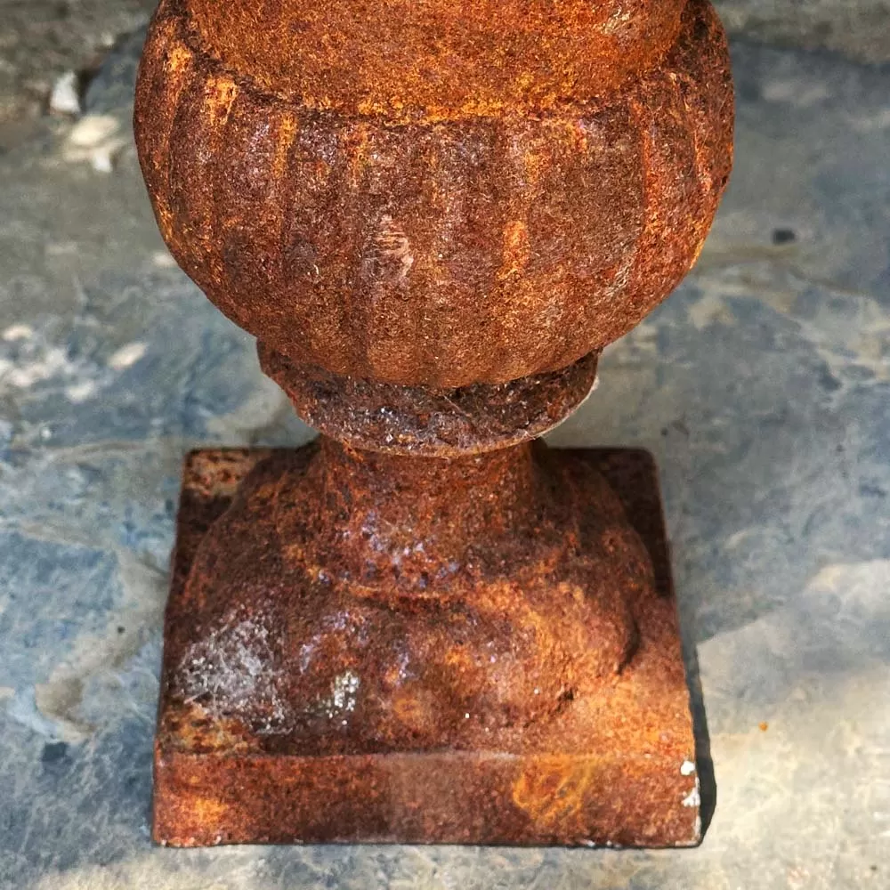 Cast Iron Flowerpot Vase