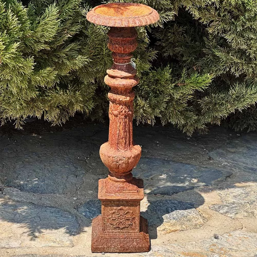 Cast Iron Candlestick