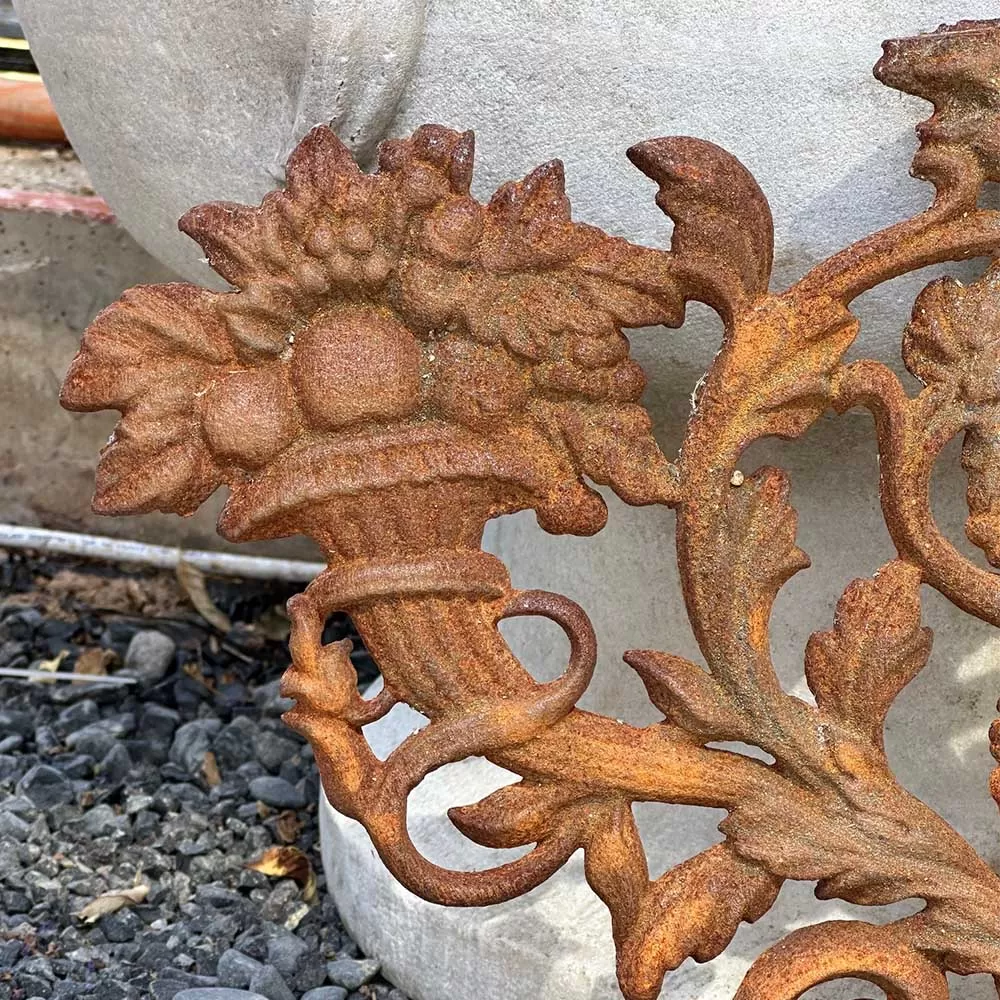 Cast Iron Wall Garden Ornament