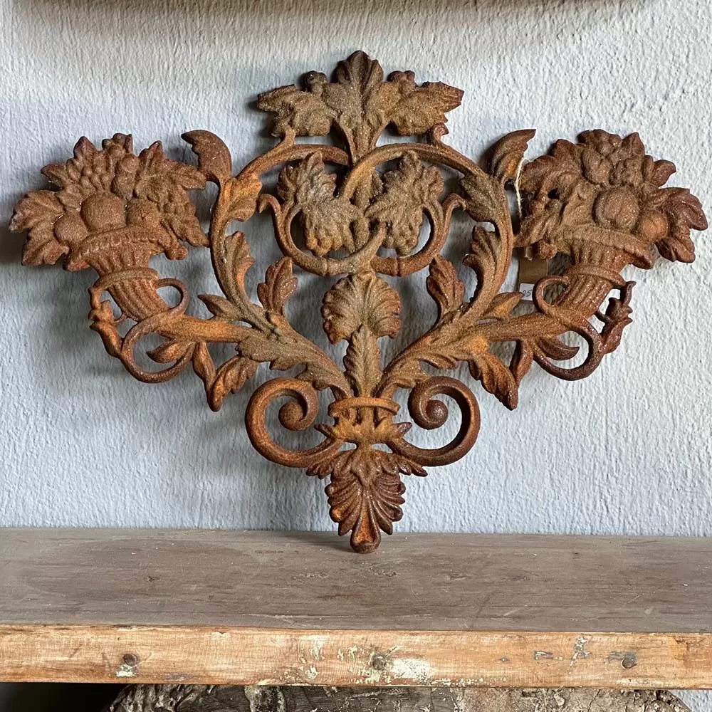 Cast Iron Wall Garden Ornament