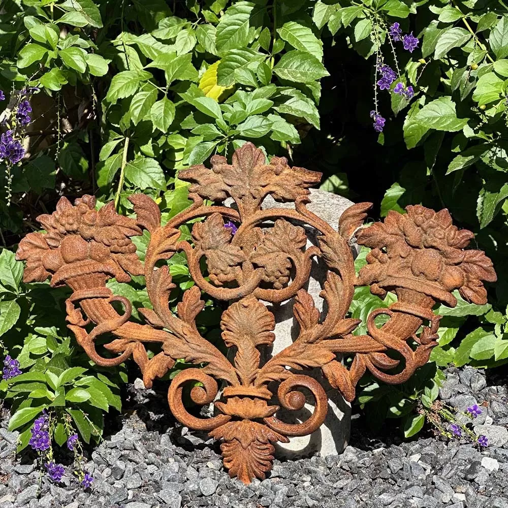 Cast Iron Wall Garden Ornament