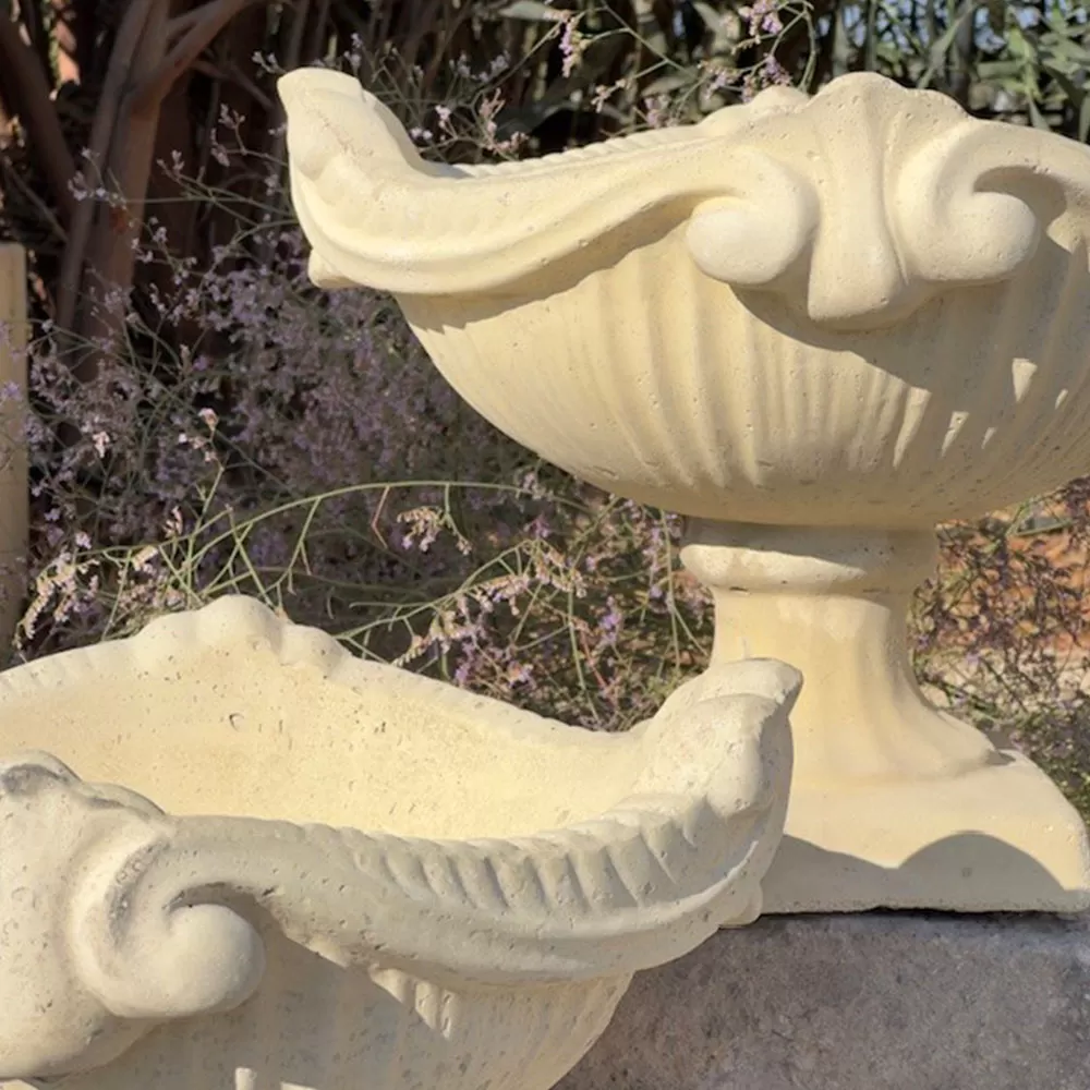 Beton Döküm Saksı-Jardiniere