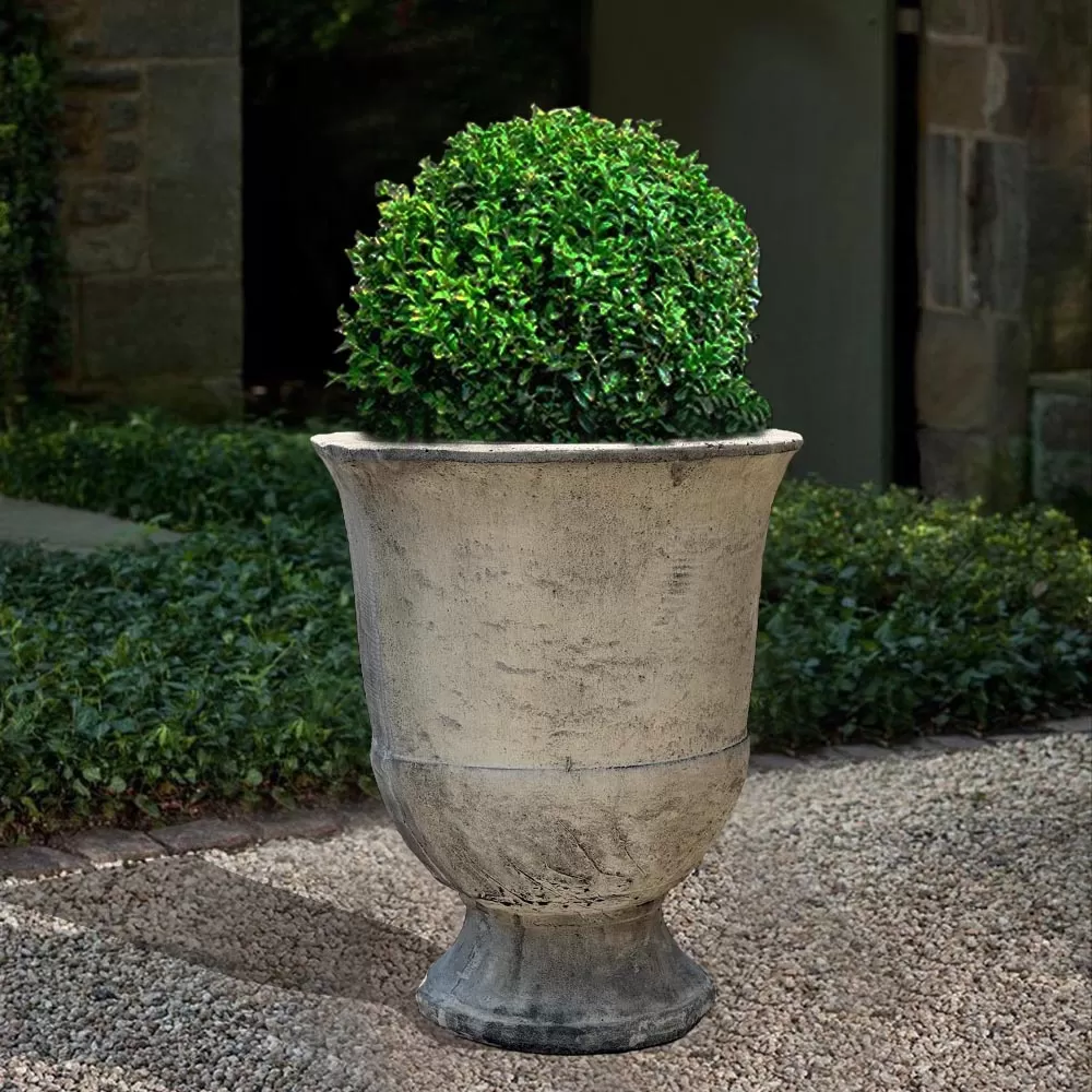 Cast Stone Flower Pot