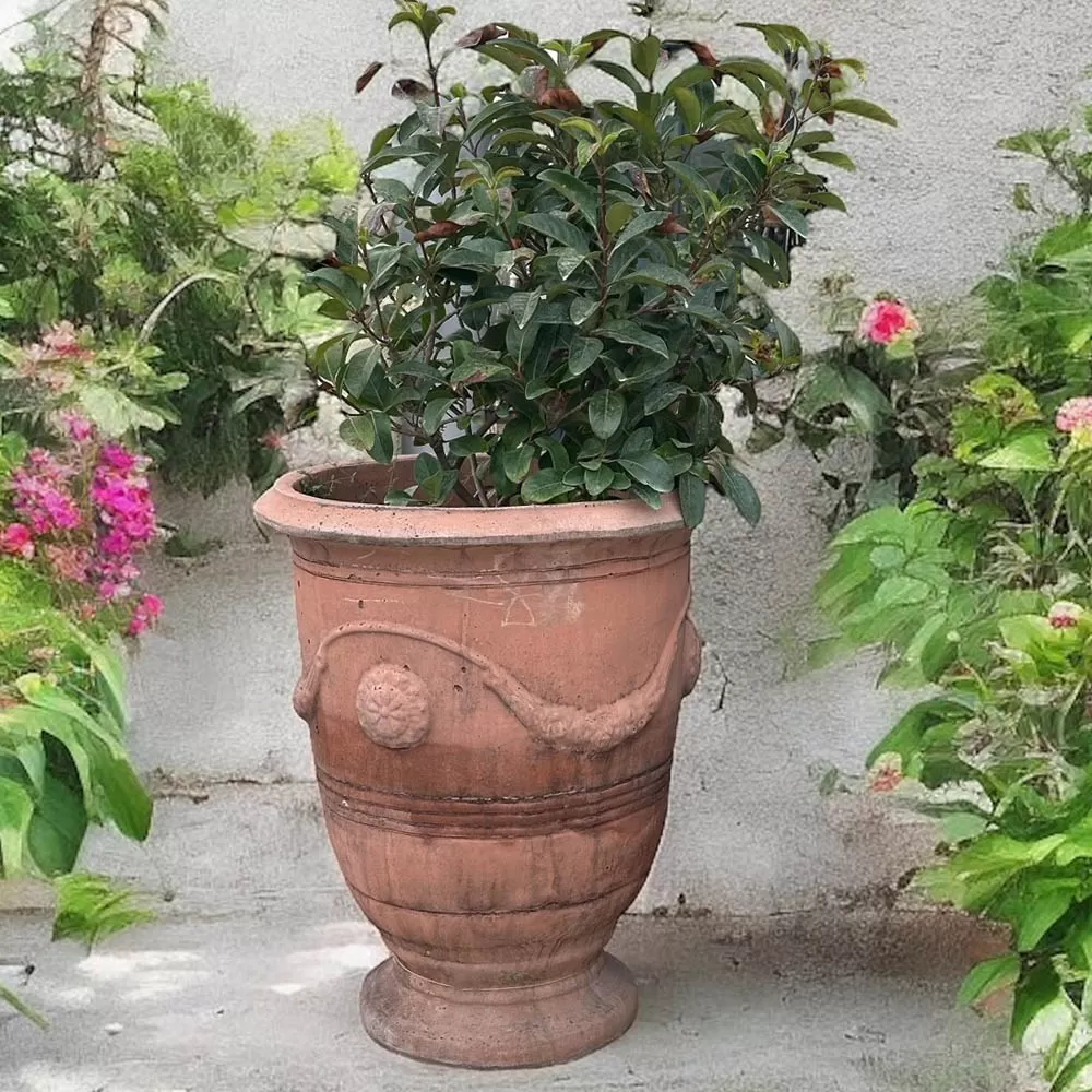 Cast Stone Anduze Flower Pot