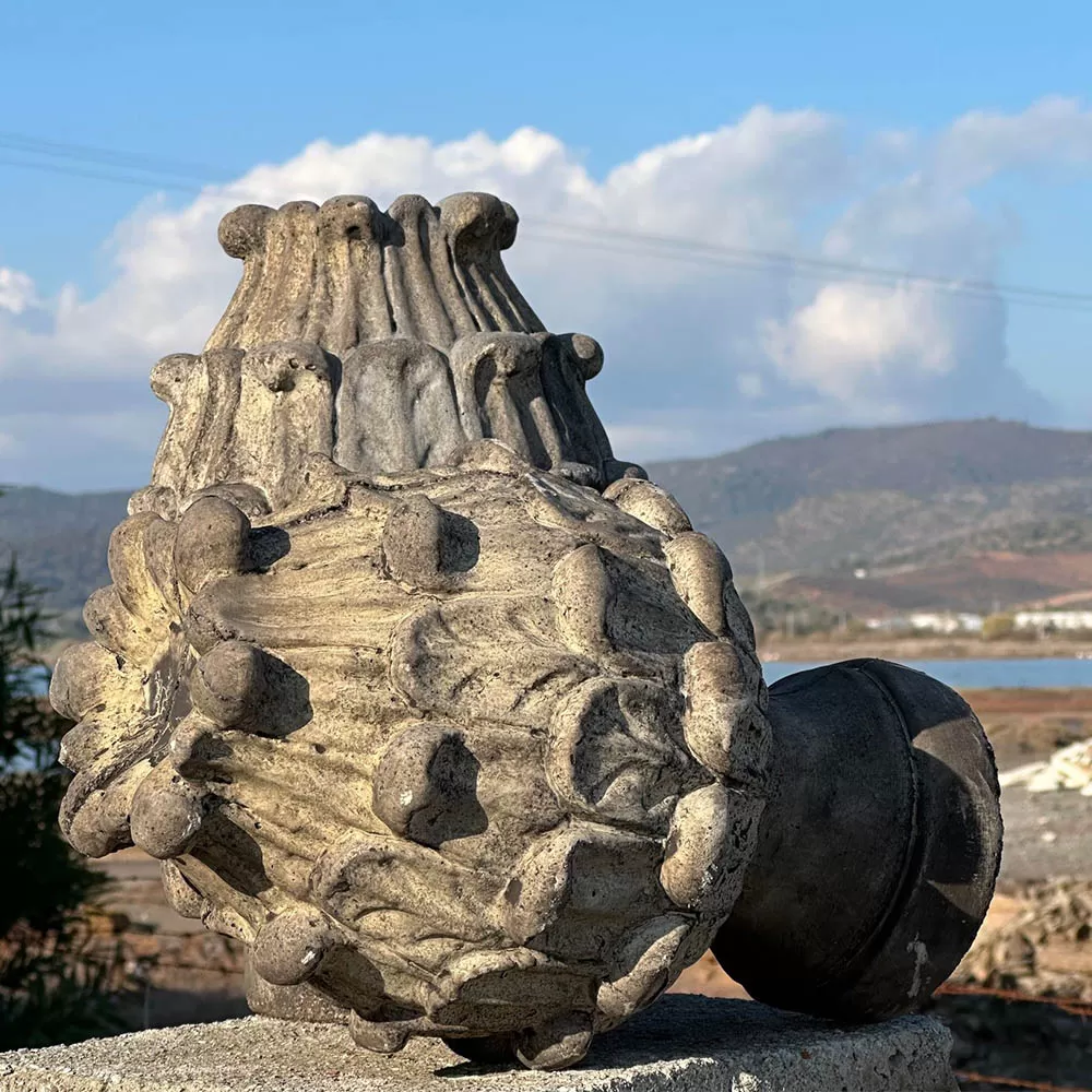 Cast Stone Pine Cones