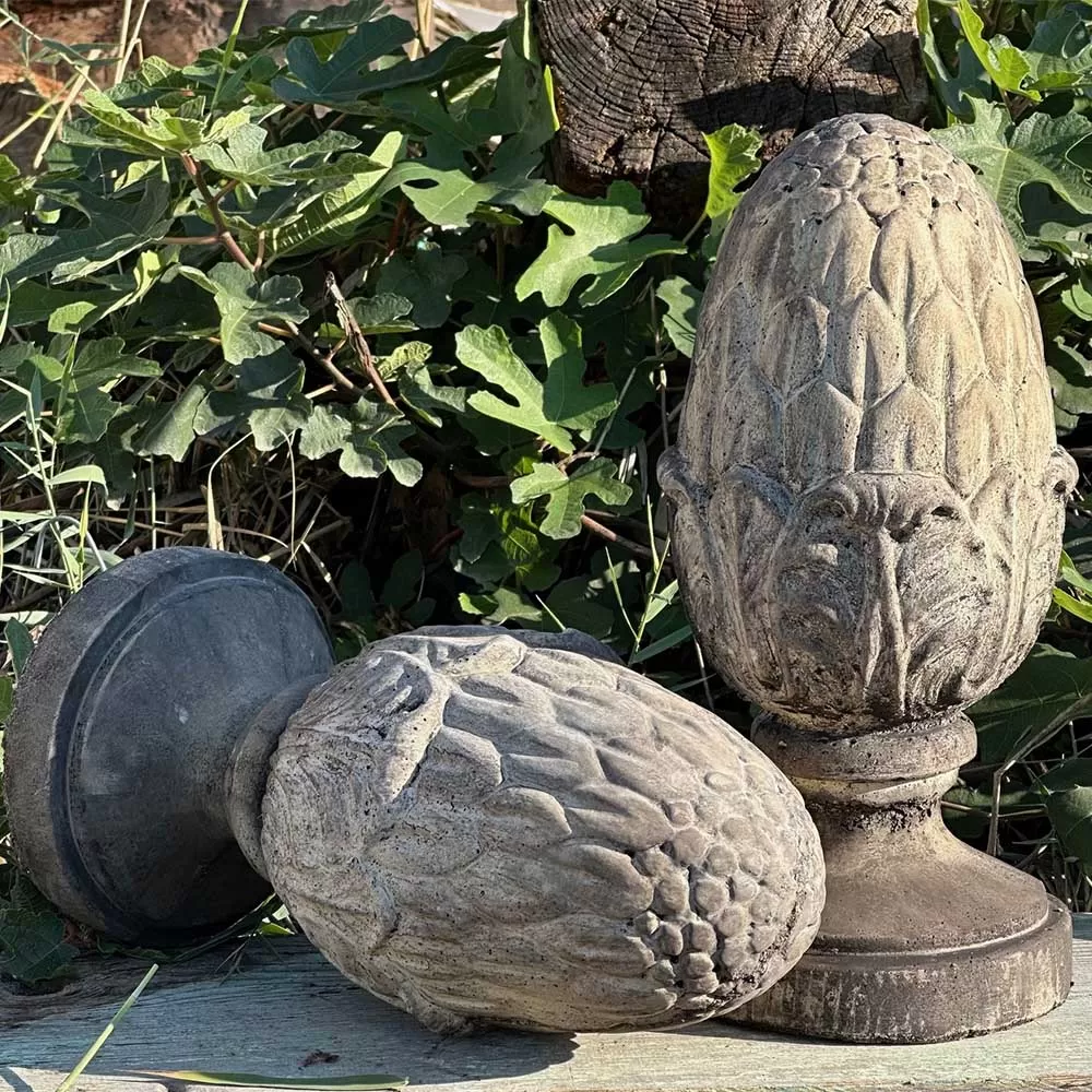 Cast Stone Pine Cones