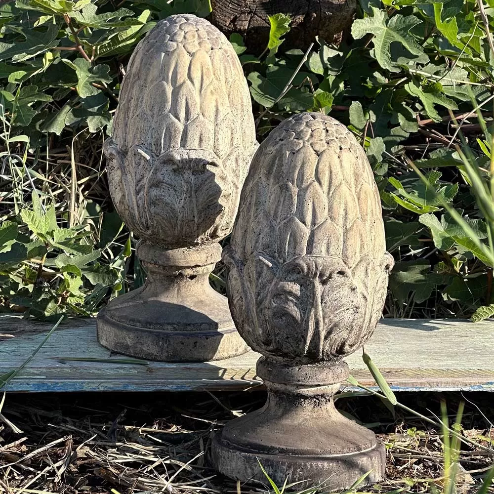 Cast Stone Pine Cones