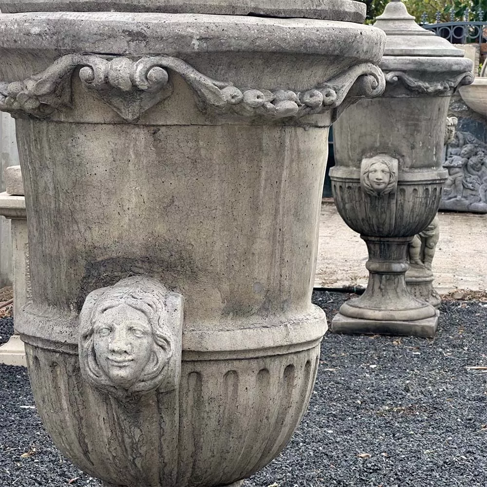 Cast Stone Garden Vases Finials