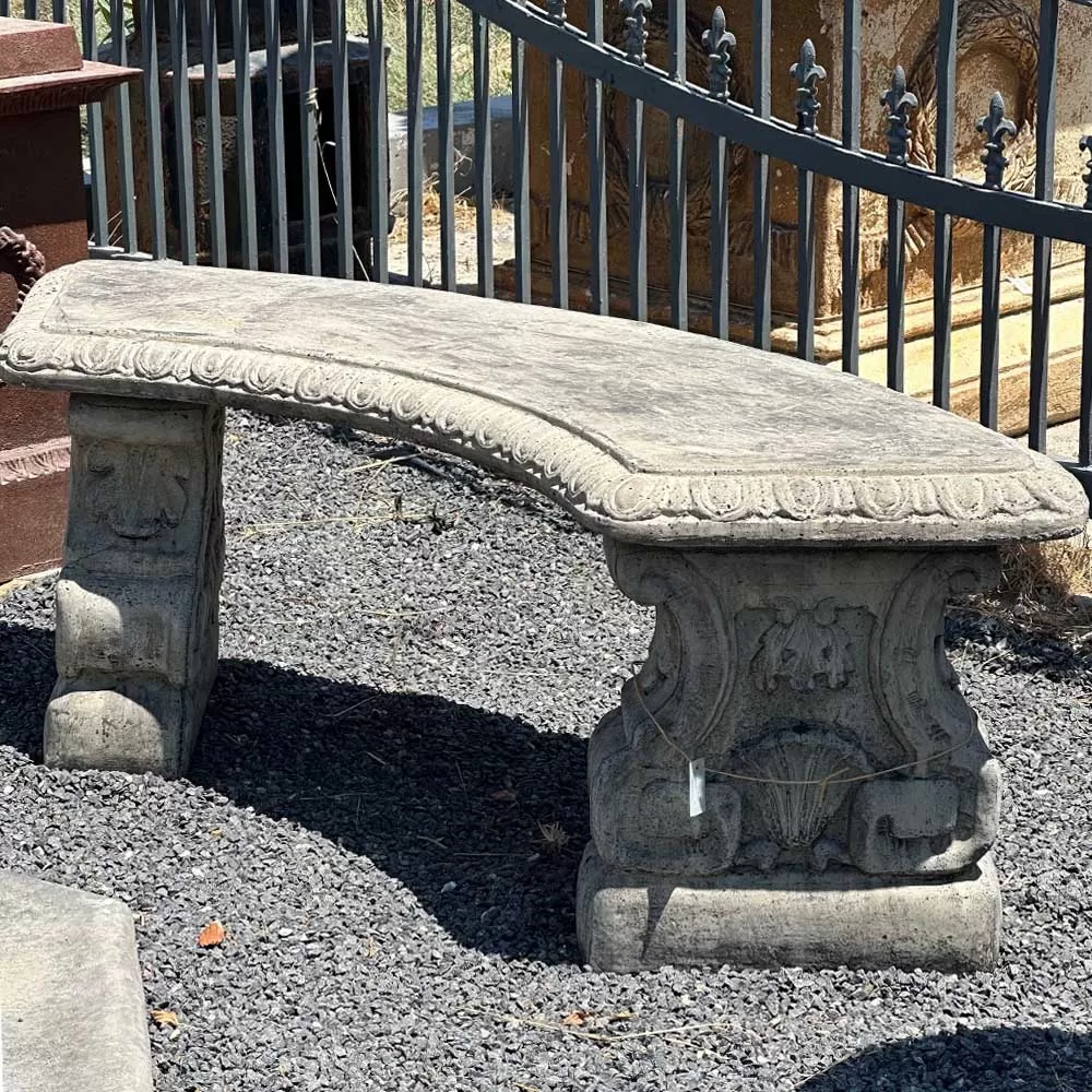 Cast Stone Bench