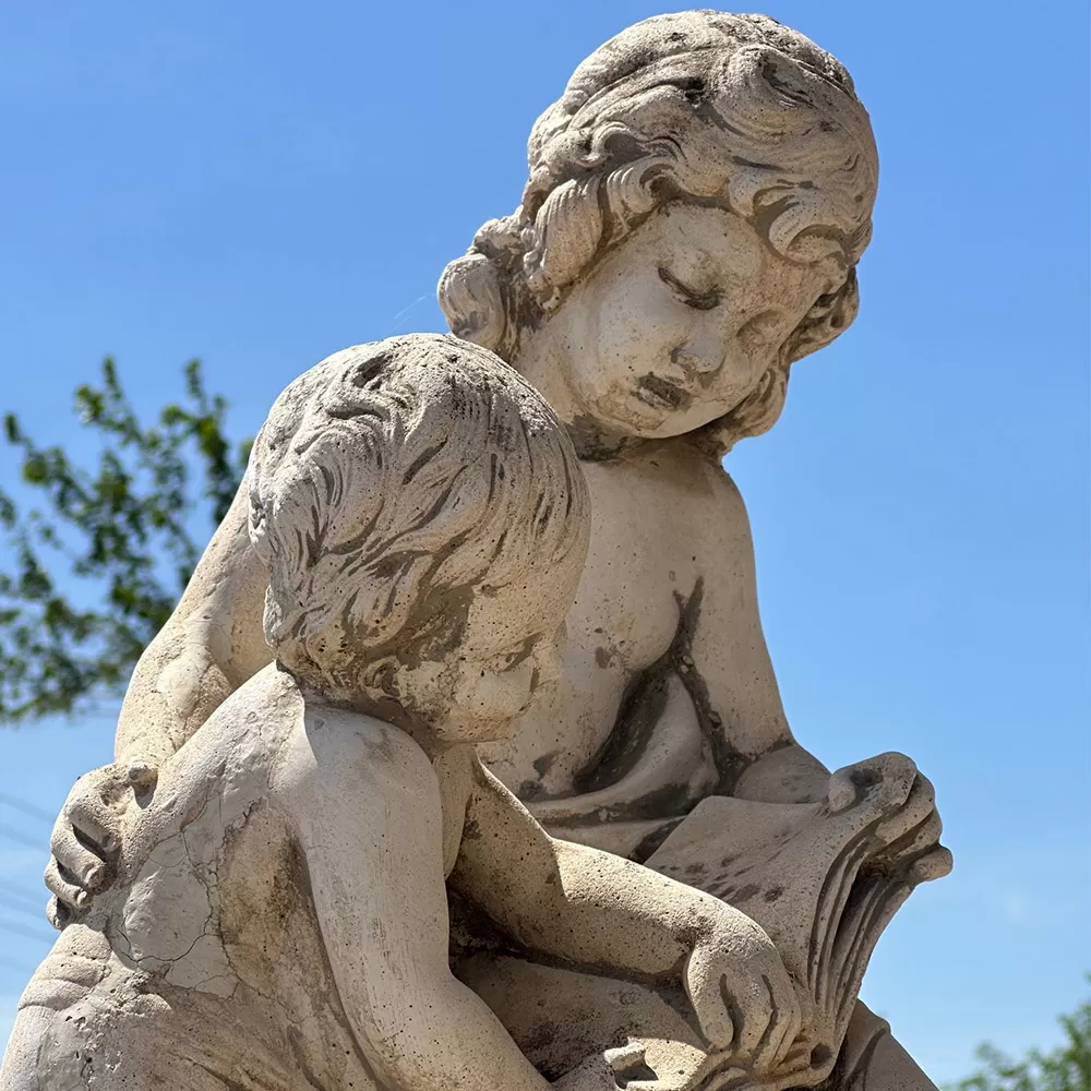 Cast Stone Child Statue