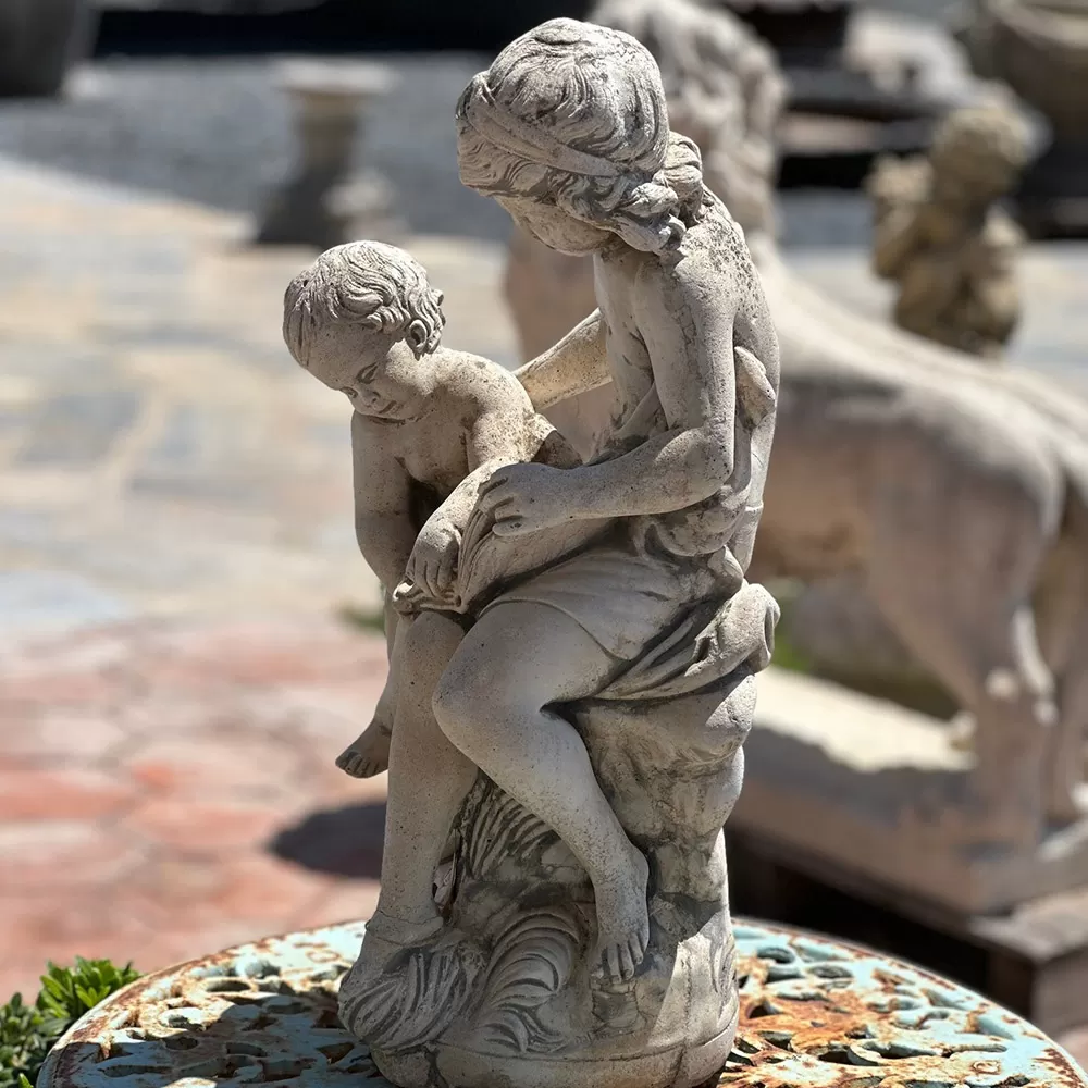 Cast Stone Child Statue