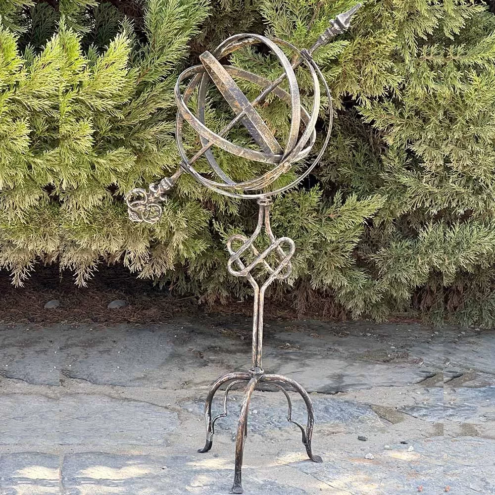 Wrought Iron Sundial