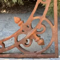 Cast Iron Corner Ornament