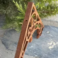 Cast Iron Corner Ornament