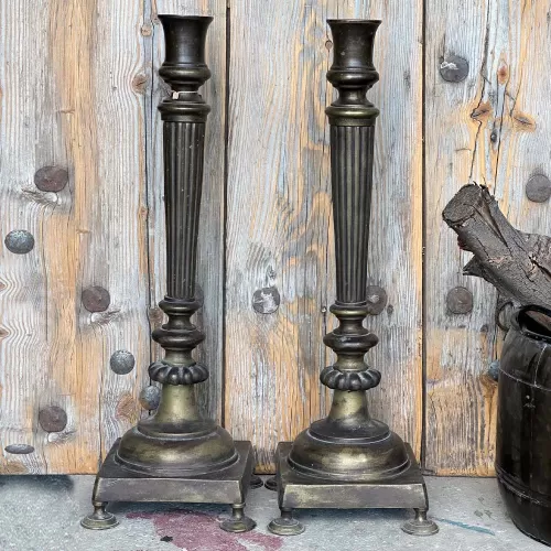 Bronze Candle Sticks