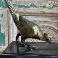 Bronze Pheasant Sculpture