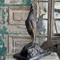 Bronze Cockerel Sculpture