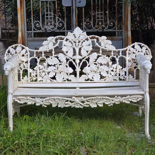 Cast Iron Garden Bench