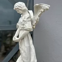 Cast Iron Angel Statue