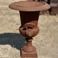 Cast Iron Flower Pot