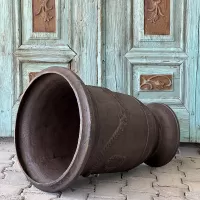 Cast Iron Flower Pot Vase