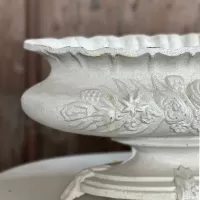 Cast Iron Flowerpot Vase