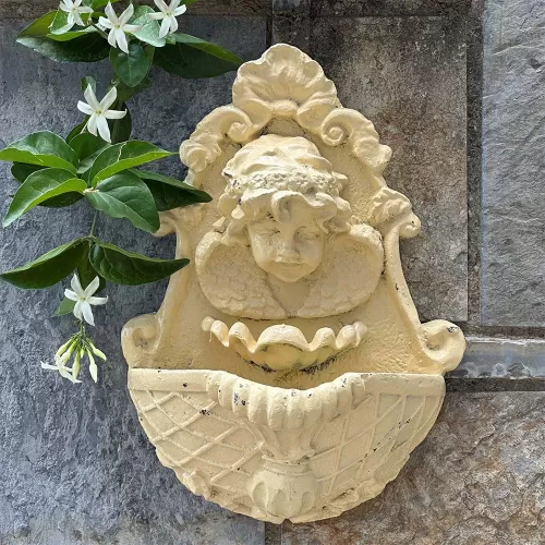 Cast Iron Wall Fountion-Bird Pool