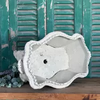 Cast Iron Flower Pot Vase