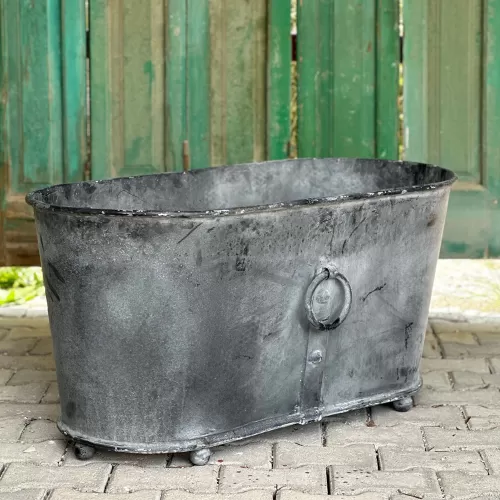 Galvaliz Küvet Formunda Dikim Saksısı