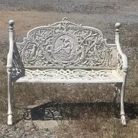 Cast Iron Garden Bench