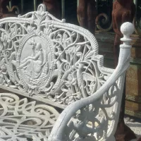 Cast Iron Garden Bench