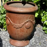 Cast Iron Anduze Flower Pot