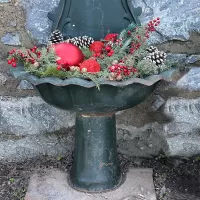 Cast Iron Garden Wall Fountain