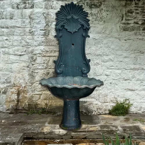 Cast Iron Garden Wall Fountain